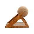 thumbnail image 3 of Cama de salón de cartón, sofá rascador para gatitos con bola rascadora de sisal para gatos, rascador protector de muebles para gatos de interior Estilo B Yinane Almohadilla para raspar, 3 of 8