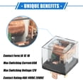 thumbnail image 3 of Unique Bargains 2 Pcs Waterproof Relay DC 12V 60A 5 Pin Relay Car Charge Case Universal Durable Plastic Transparent, 3 of 7