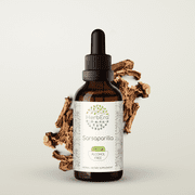 HerbEra Sarsaparilla Tincture, Herbal Dietary Supplement for Skin Support, Sarsaparilla (Hemidesmus indicus) Dried Root Extract, Natural, Alcohol Tincture, Drops 2 oz