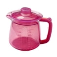 thumbnail image 1 of Tetera de silicona, tetera, hervidor de agua, dispensador de aceite a prueba de fugas, cafetera multiusos de 500 ml rojo violáceo, 1 of 9