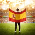 thumbnail image 6 of Qiweii 2026 World Soccer Match Cape Flag Fan Body Banner for Tournament and Party, 6 of 6