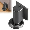 thumbnail image 2 of Magnetic Door Stopper, Grey No Drill Door Catch, Magnetic Door Stopper No Drill, Strong Hold Floor Door Catch, Wall Protector for Heavy Duty Doors, by Goohae, 2 of 9