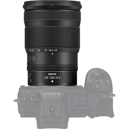 Nikon - NIKKOR Z 24-120mm f/4 S Standard Zoom Lens for Z Series Mirrorless Cameras - Black