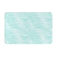 thumbnail image 1 of Balery Blue Bright Felpudo de franela, resistente a las manchas y a la decoloración, para uso interior y exterior, fácil de limpiar, 40 x 60 cm, 1 of 7