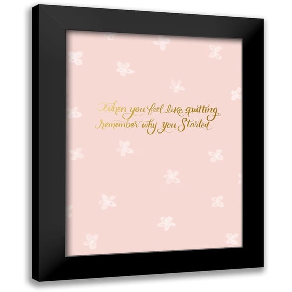 Batista, Dee 15x18 Black Modern Framed Museum Art Print Titled - Started