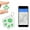 Green, variant on Bluetooth 5.0 Pet Tracker and Key Finder - Portable Mini GPS Locator for Cats, Dogs, and Kids, Wireless Anti-Loss Device for Mobile
