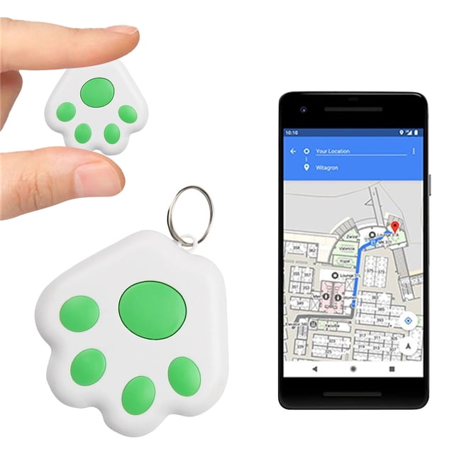 Portable Mini Cat Dog Pet Tracking Locator Hidden Gps Tracking Device for Child Bluetooth 5.0 Mobile Key Finder Device
