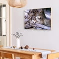 thumbnail image 4 of Cuadros Decorativos 5D DIY diamante pintura lobos en la nieve taladro redondo completo manualidades mosaico regalos Ehuebsd Nuevos Originales, 4 of 9