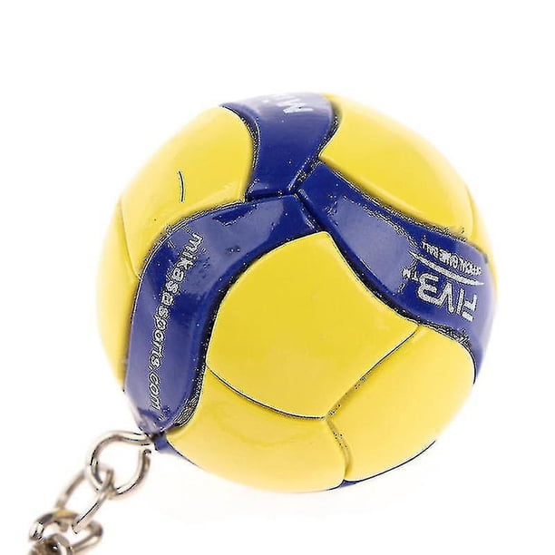 Llavero De Voleibol En Forma De Pelota – Accesorio Deportivo De Plástico De 4 Cm, Ideal Para Llaves, Mochilas Y Bolsos, Regalo Para Amantes Del Vóley
