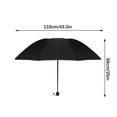 thumbnail image 3 of Large Umbrellas for Rain Windproof,Umbrella Windproof Travel Umbrellas for Rain,Strongest Windproof Travel Umbrella ,Portable Folding Rain Umbrella, Durable Premium Grip, Fits Car & Backpack, 3 of 9