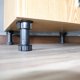 thumbnail image 4 of Patas ajustables de plástico para muebles, soportes para elevar la altura de armarios de cocina, base resistente y estable, paquete de 12 unidades, 4 of 8