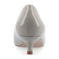thumbnail image 4 of Journee Womens Lutana Pointed Toe Kitten Heel Pumps, Widths Available, 4 of 10
