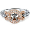 thumbnail image 1 of 1/8ct Round Halo Vintage Diamond Engagement Ring Setting, 1 of 3