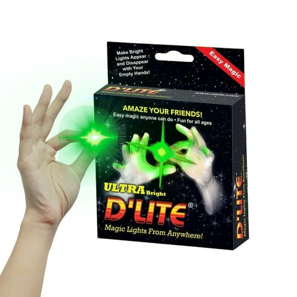 Juego de trucos Magic Trick Set d'Lite Magic Thumb Lightup Pack x2