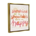 thumbnail image 4 of Stupell Industries Sunshine On My Shoulders Landscape Painting Gold Floater Framed Canvas Art Print Wall Art, 17 x 21, 4 of 10