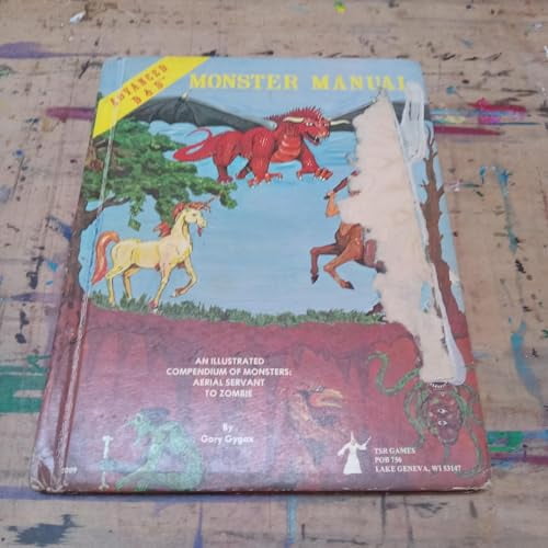 Pre-Owned Advanced Dungeons and Dragons Monster Manual: Special Reference Work (Hardcover) 0935696008 9780935696004