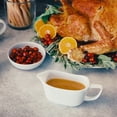thumbnail image 5 of Kook Ceramic Gravy Boat, 14 oz, White, 5 of 5