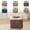 Beige, variant on Weekly Deals! Gspmoly Large Capacity Fabric Organiser Storage Box Bedroom Clothes Books Toys Storage Basket Weekly Deals