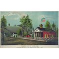 thumbnail image 2 of Philippi West Virginia. scene of the first battle of the rebellion fought June 3rd 1861 Poster Print, 2 of 4