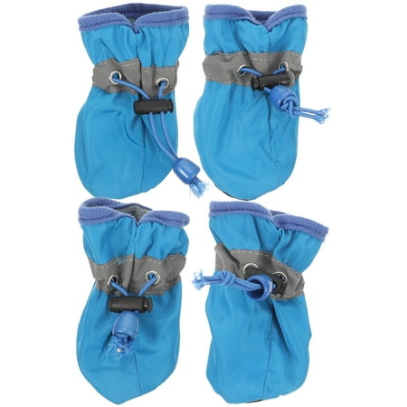 4 Pcs Paw Boots for Dogs Injury Shoes