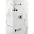 thumbnail image 2 of Kingston Brass KB6336AX Revival Single-Handle Pressure Balanced Tub and Shower Faucet, Polished Nickel, 2 of 7