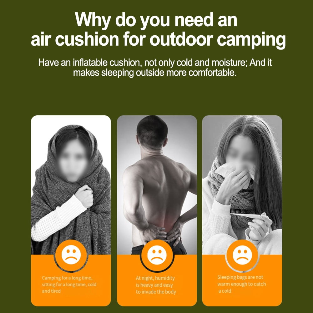 Innovative Double Camping Mattress: Quick-Fill, Lightweight & Waterproof