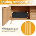 thumbnail image 4 of Jokapy Toilet Paper Holder with Lid, Freestanding Slim Toilet Paper Storage Basket, Black, 4 of 10