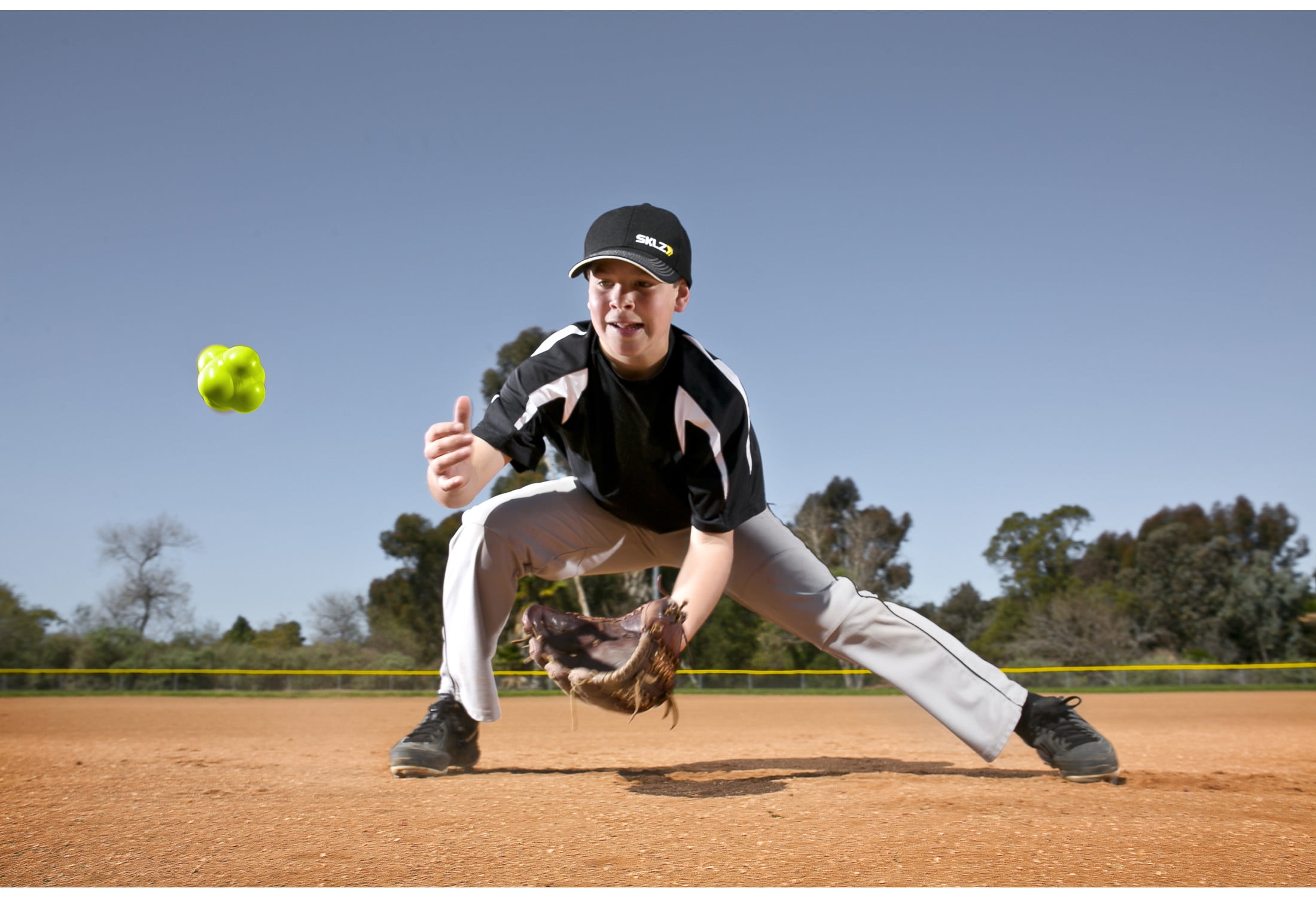 (6 pack) Athletics Works Reaction Ball, Baseball Training Tool