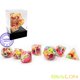 thumbnail image 2 of Set de dados BESCON DICE Fruit Polyhedral RPG de 7 piezas, 2 of 5