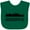 Green, variant on Inktastic Sacramento California City Skyline Boys or Girls Baby Bib