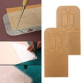 thumbnail image 1 of Regla De Punzonado Para Artesanía En Cuero Acrílico Transparente 175x85mm Plantilla 3mm+Regla De Punzonado Para Artesanía En Cuero Acrílico Transparente 175x85mm Plantilla 4mm Baoblaze none, 1 of 8