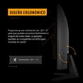 thumbnail image 3 of Monitor Gamer Curvo 31.5 ASUS TUF Gaming VG32VQM5B 0.5ms 250Hz Full HD Fast VA HDMI DP FreeSync Premium Altavoz, 3 of 5