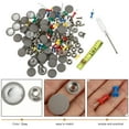 thumbnail image 3 of 50 Sets Car Roof Lining Repair Kit Auto Headliner Push Pin and Buckle Screw Kit, 3 of 8