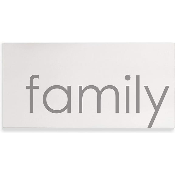 Family Rustic Wood Wall Sign 9x18