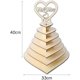 thumbnail image 2 of Soporte de madera para chocolates para fiestas y bodas, diseño ecológico en forma de corazón que garantiza una alta estabilidad y un fácil montaje para diversas ocasiones, tiene capacidad para, 2 of 8
