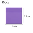 thumbnail image 2 of 200 Sheets Transparent Sticky Notes，75*75mm Clear Annotation, Waterproof Translucent Color Memo Pad, 2 of 5