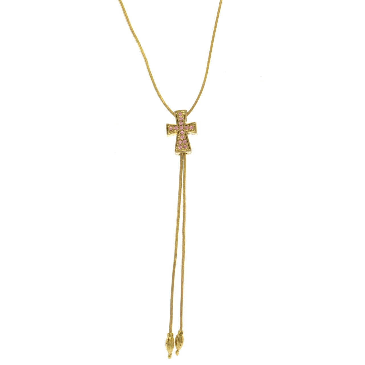 Mi Amore Adjustable Fashion-Necklace Gold-Tone