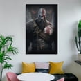 thumbnail image 6 of Ancient Greek Gods Poster Kratos The Ghost of Sparta Picture Print Canvas Poster Wall Paint Art Posters Decor Modern Home Artworks Gift 08x12inch(20x30cm), 6 of 6
