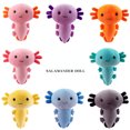 thumbnail image 2 of New Coming Kawaii Axolotl Plush Toy Cute Cartoon Animal Stuffed Plushie Doll For Kids Birthday Christmas Halloween Gifts, 2 of 7
