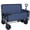 Dark Blue, variant on 3-in-1 Convertible Folding Wagon Cart 500lbs Heavy-Duty 180L Capacity - Bench Seat & Storage All-Terrain Wheels for Camping Beach Sports Garden,Orange