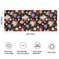 thumbnail image 3 of Pioneer Flower Floral Print Pattern Bathroom Rugs Mat, Non Slip Microfiber Bathroom Rug with Rubber Backing, Soft Mats for Bathroom Floor Tub Shower, 24"x60", 3 of 5