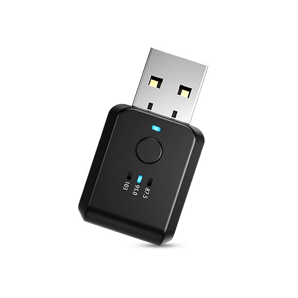 Transmisor inalámbrico DC 5V Bluetooth Compatible con Bluetooth 5.1 Adaptador rápido Teléfono celular manos libres de llamada Converter 95.0MHz Suministros de automóviles Sweethay EL005418-00