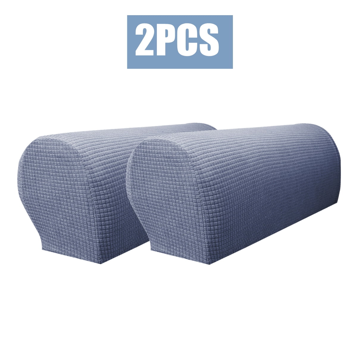 Light Purple Zuodu Arm Caps for Chairs and Sofas Spandex Waterproof Sofa Arm Covers Stretch Arm Caps for Armchairs Non Slip Pair of Furniture Protector