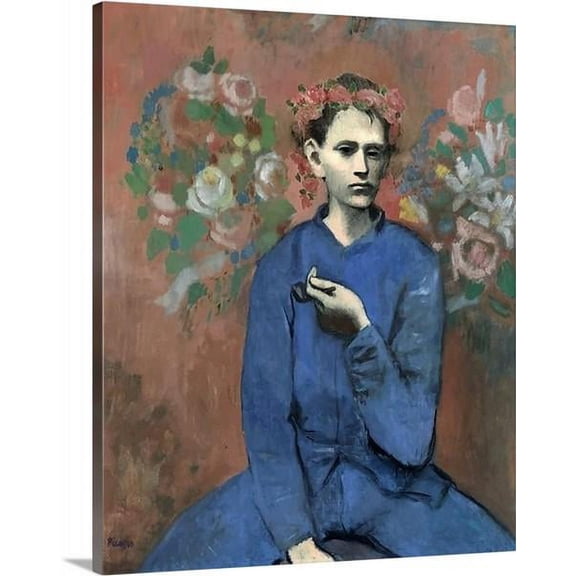 Boy with a Pipe by Pablo Picasso Boy with a Pipe Pablo Picasso Classic Art Canva