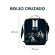 thumbnail image 2 of Mochila con cable de audio USB puerto de carga coreano casual portátil bolsa univer negro HAPPY ME, 2 of 4