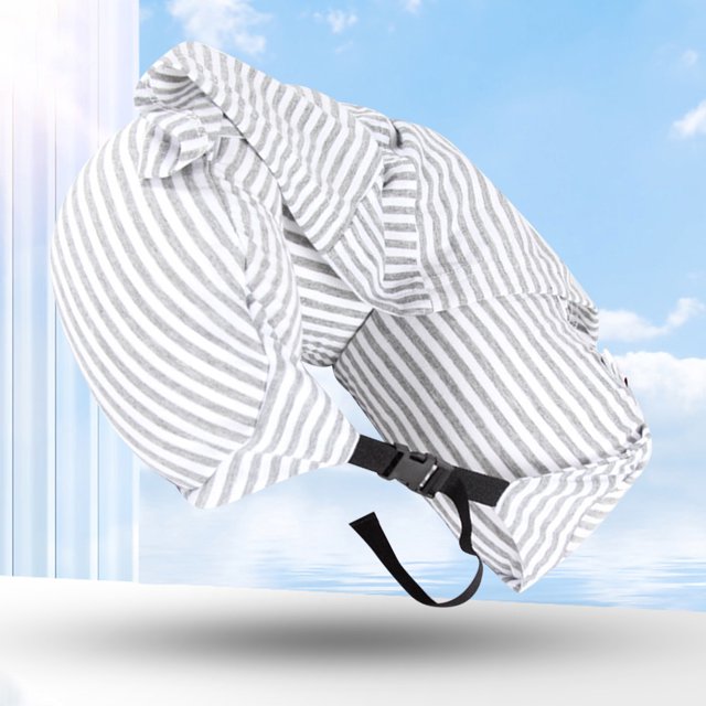 Almohada cervical rellenable. Almohada cervical de viaje con capucha. Almohada cervical rellenable multifunción. Funda ligera para artículos esenciales de viaje.