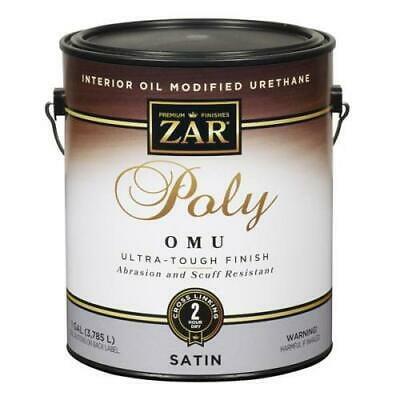 ZAR Ultra Max Satin Clear Polyurethane 1 gal.