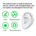 thumbnail image 4 of Mqimy Puntas De Repuesto Para Auriculares, Puntas De Silicona Para Auriculares, Se Adaptan A La Mayoría De Los Auriculares Internos (Agujero Interior De 3,8 Mm A 5,1 Mm), Puntas De Goma Para Auricular, 4 of 5
