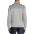 thumbnail image 2 of George Men's and Big Men's Zip-Up Fleece Sweater, up to Size 5XL, 2 of 5
