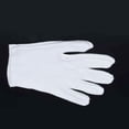 thumbnail image 4 of 24 guantes de algodón blanco, guantes de trabajo, guantes hidratantes cosméticos para manos secas, inspección de joyas y más, 4 of 6